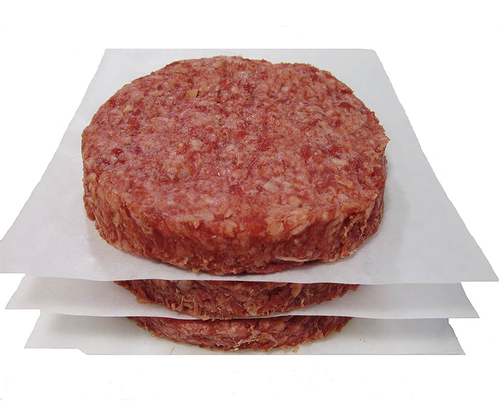 Bison 100% Burgers 5.3 oz (12 packs of 3, count 36)