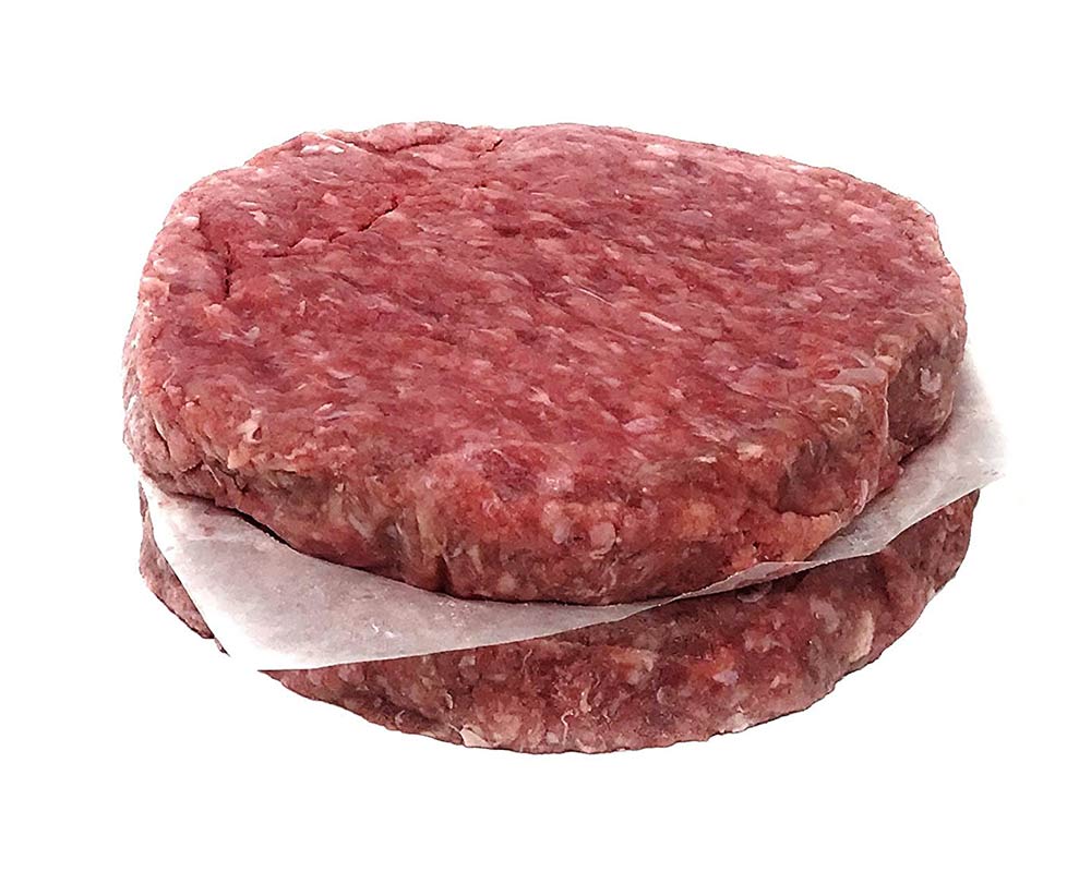 Bison 100% Burgers 8 oz (12 packs of 2, count 24)