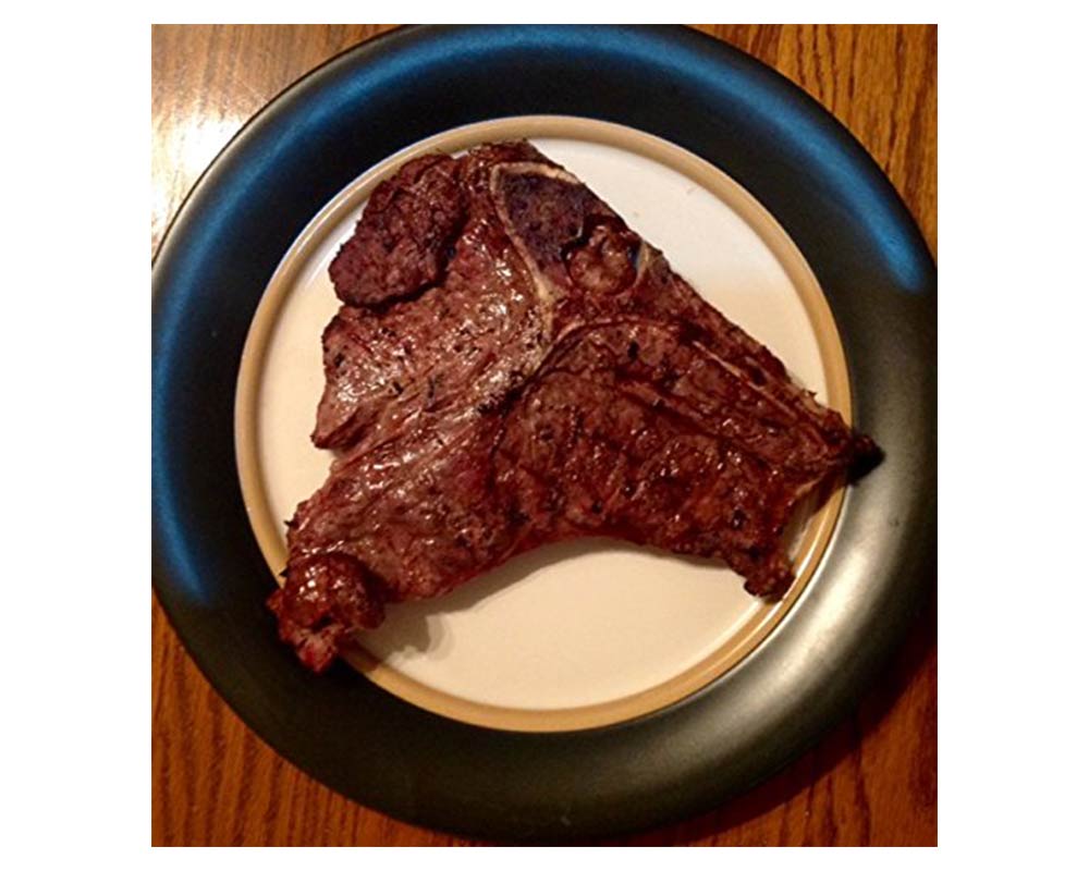 Bison T-Bone 14-16 oz Steaks (count 4)