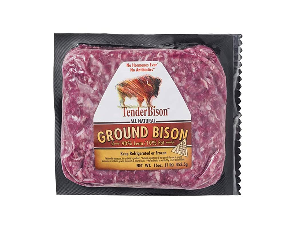 Ground Bison 90% Lean 16 oz (4 count)
