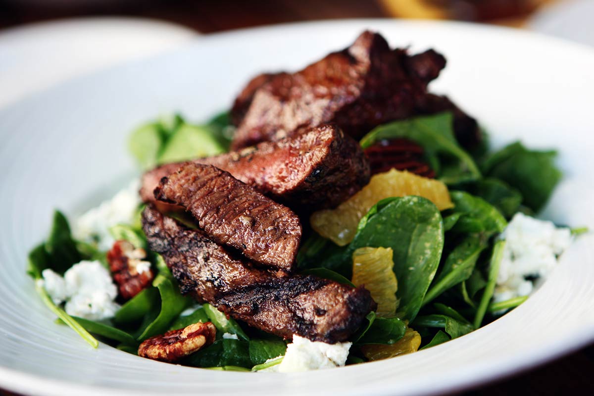 Bison Steak & Citrus Salad
